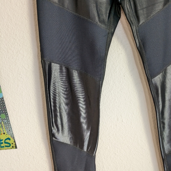 NOLI NWT Liquid Noto Black Leggings Women's Size Medium - Picture 3 of 8